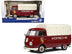 1950 Volkswagen T1 Pickup Truck with Camper Shell Dark Red "Porsche Service" 1/18 Diecast Model Car by Solido - Minihomy