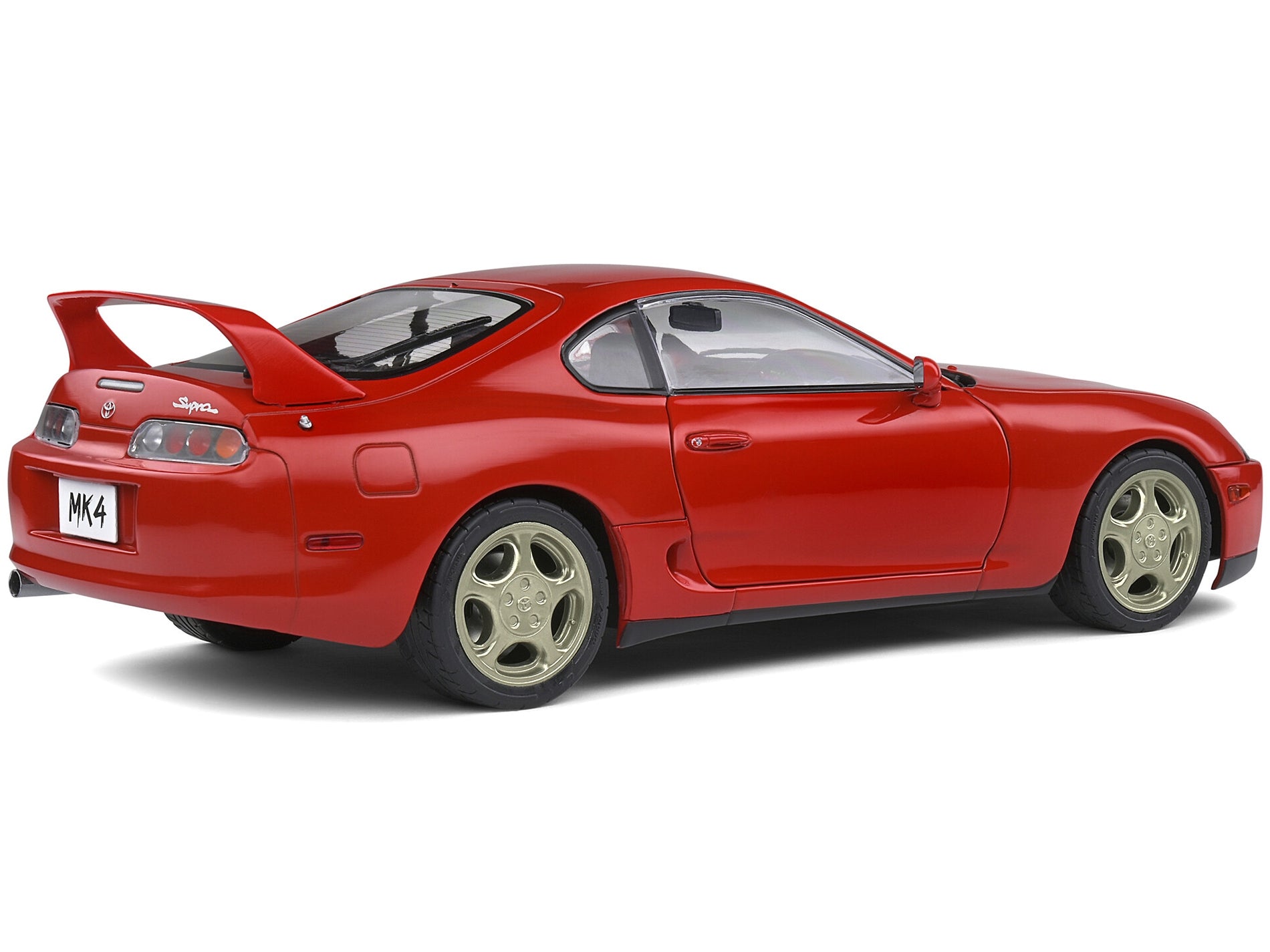 1993 Toyota Supra MK4 RHD (Right Hand Drive) Red 1/18 Diecast Model Car by Solido - Minihomy