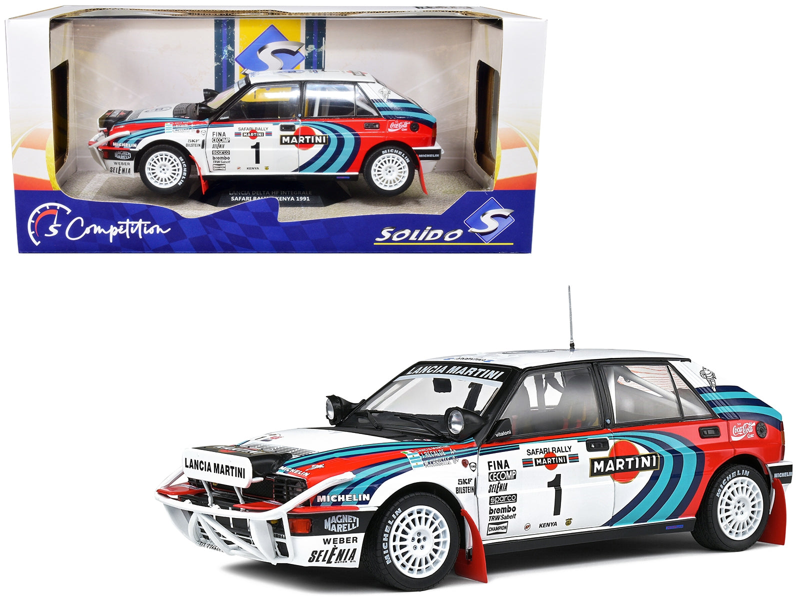 Lancia Delta HF Integrale #1 Jorge Recalde - Martin Christie 3rd Place - Minihomy