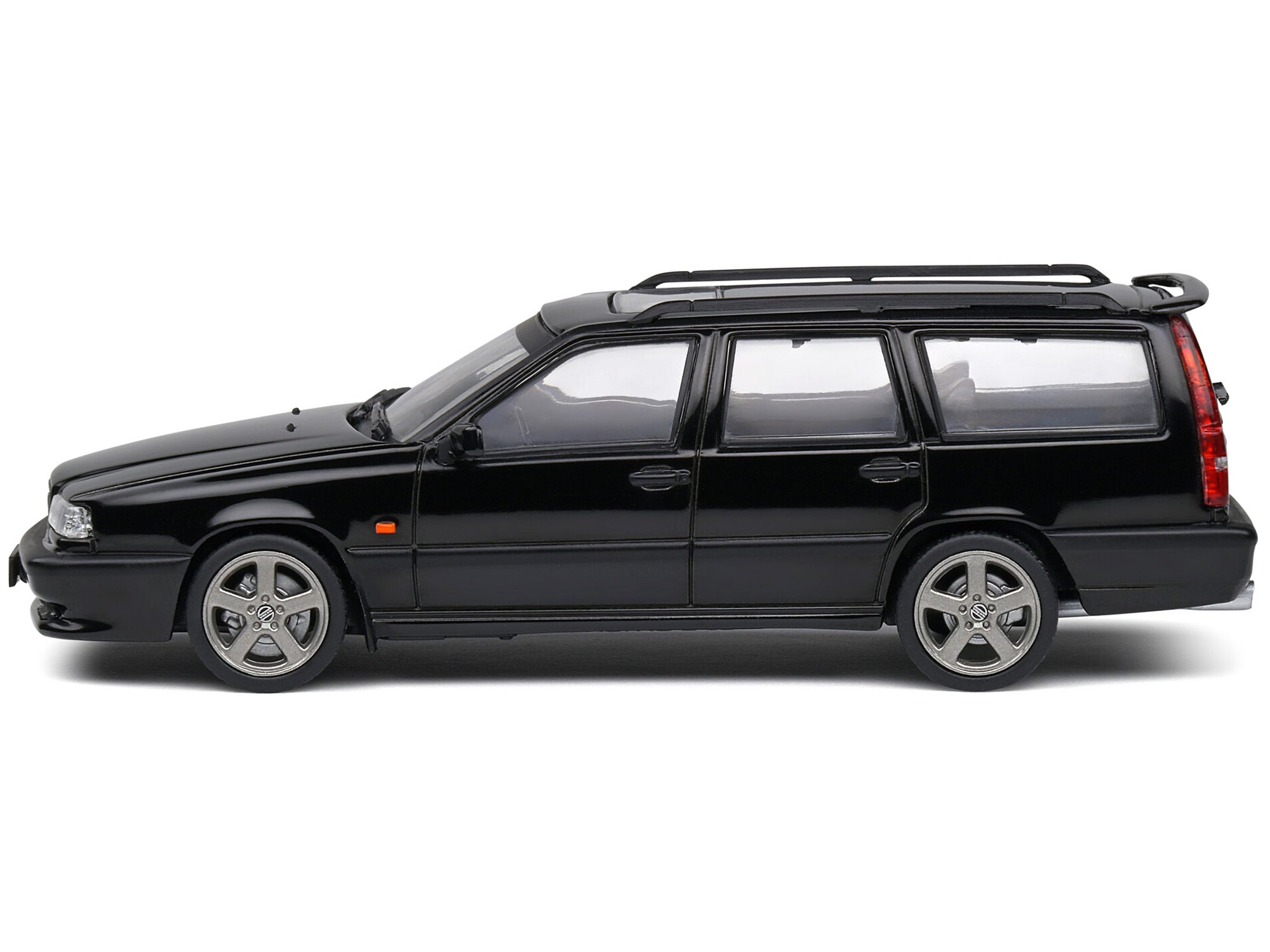 1996 Volvo 850 T5-R Black 1/43 Diecast Model Car by Solido - Minihomy