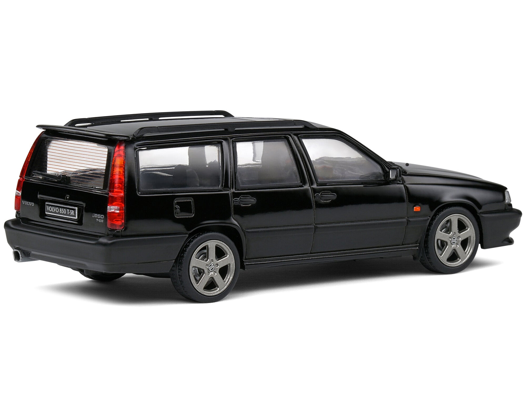 1996 Volvo 850 T5-R Black 1/43 Diecast Model Car by Solido - Minihomy