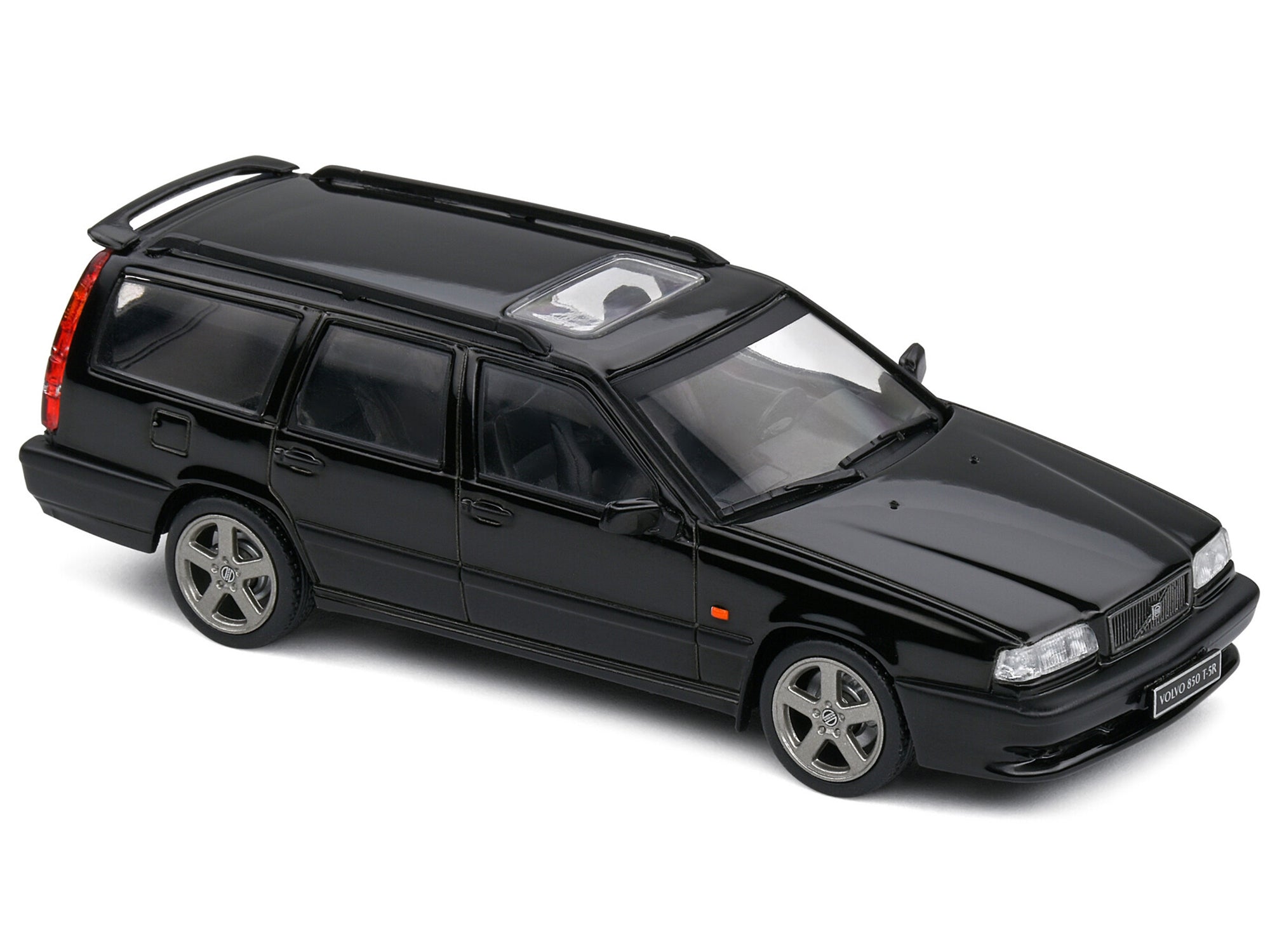 1996 Volvo 850 T5-R Black 1/43 Diecast Model Car by Solido - Minihomy