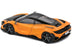 2020 McLaren 765 LT Papaya Spark Orange Metallic and Black 1/43 Diecast Model Car by Solido - Minihomy