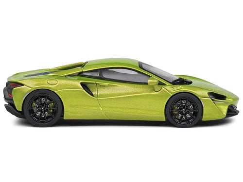 McLaren Artura Hybrid Supercar Light Green Metallic 1/43 Diecast Model Car by Solido