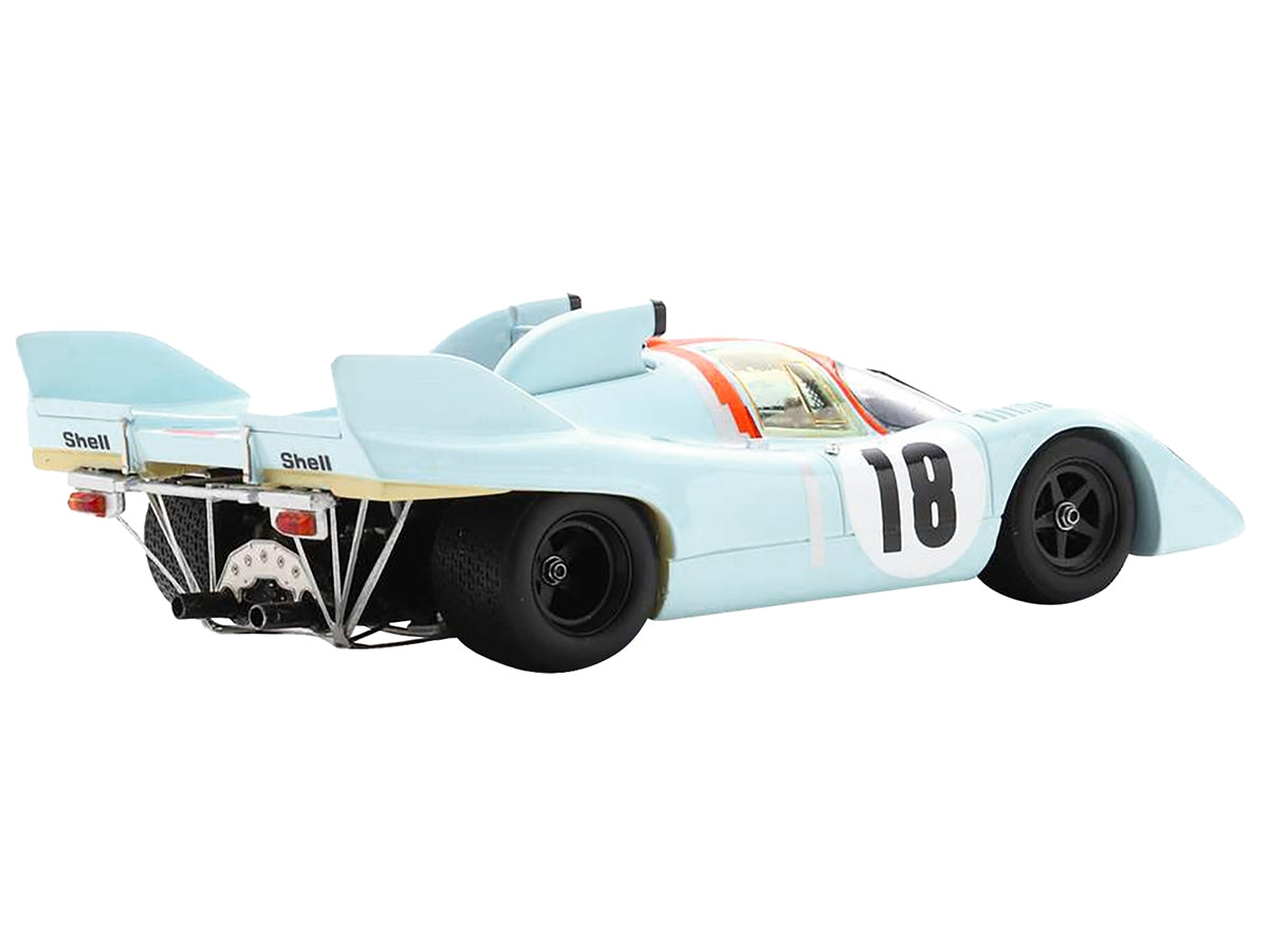 Porsche 917K RHD (Right Hand Drive) Jackie Oliver "Gulf Oil" Le Mans Test Car (1971) 1/43 Model Car by Spark - Minihomy