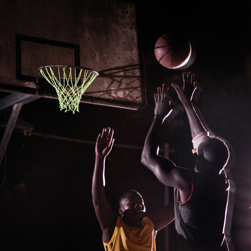 Glow-in-the-Dark Basketball Net