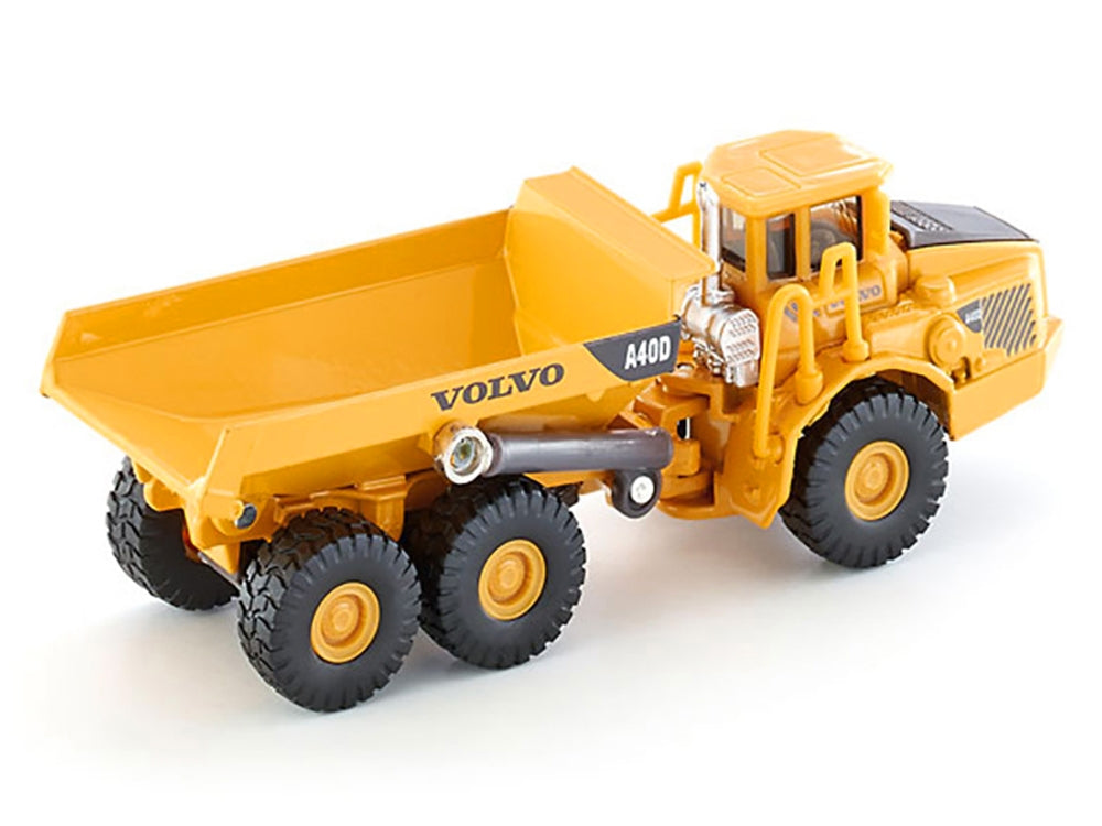 Volvo A40D Dump Truck Yellow 1/87 (HO) Diecast Model by Siku