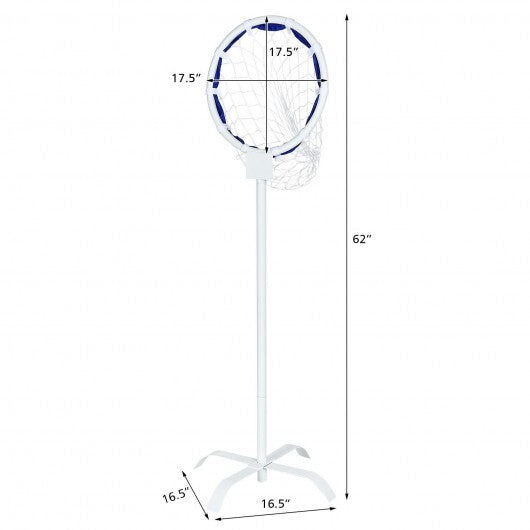 Portable Metal Flying Disc Stand with Storage Bag - Minihomy