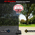 Height Adjustable Basketball Hoop with 2 Nets and Fillable Base - Minihomy