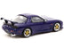 Mazda RX-7 FD3S Mazdaspeed A-Spec RHD (Right Hand Drive) Innocent Blue Mica "Global64" Series 1/64 Diecast Model Car by Tarmac Works - Minihomy