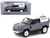 Land Rover Defender 90 Matt Blue Gray Metallic with White Top "Wilks Bros" "Global64" Series 1/64 Diecast Model Car by Tarmac Works - Minihomy