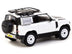 Land Rover Defender 90 White Metallic with Roof Rack "Lamley Special Edition" "Global64" Series 1/64 Diecast Model by Tarmac Works - Minihomy