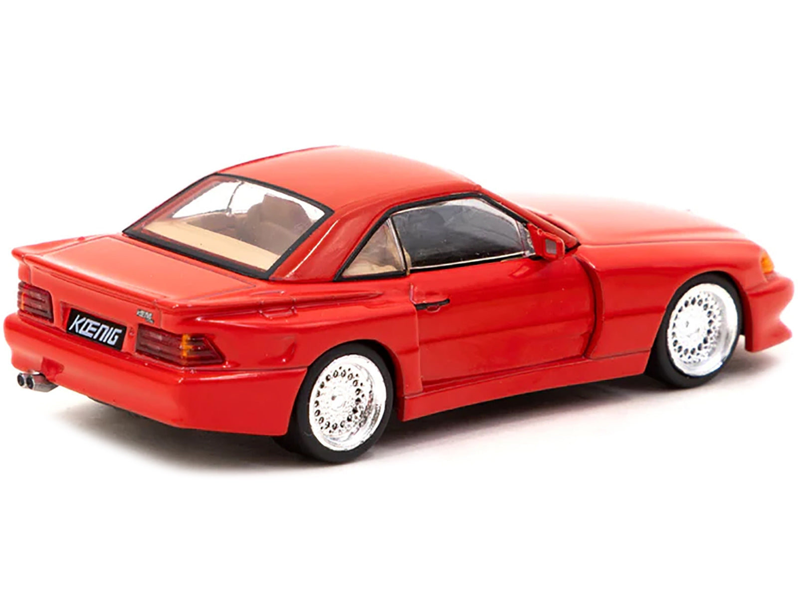 Mercedes-Benz SL 500 "Koenig Specials" Red "Global64" Series 1/64 Diecast Model Car by Tarmac Works - Minihomy