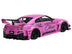 Nissan 35GT-RR Ver. 1 LB-Silhouette Works GT RHD (Right Hand Drive) "Class" Pink with Graphics 1/18 Model Car by Top Speed - Minihomy