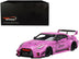 Nissan 35GT-RR Ver. 1 LB-Silhouette Works GT RHD (Right Hand Drive) "Class" Pink with Graphics 1/18 Model Car by Top Speed - Minihomy