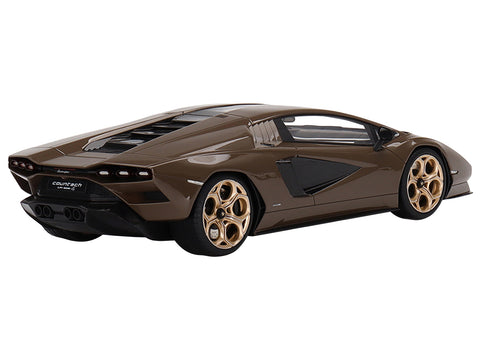 Lamborghini Countach LPI 800-4 Dark Bronze 1/18 Model Car by Top Speed