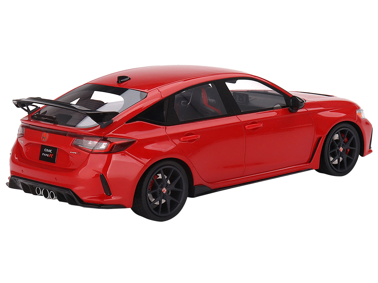 2023 Honda Civic TYPE R Rallye Red 1/18 Model Car by Top Speed - Minihomy