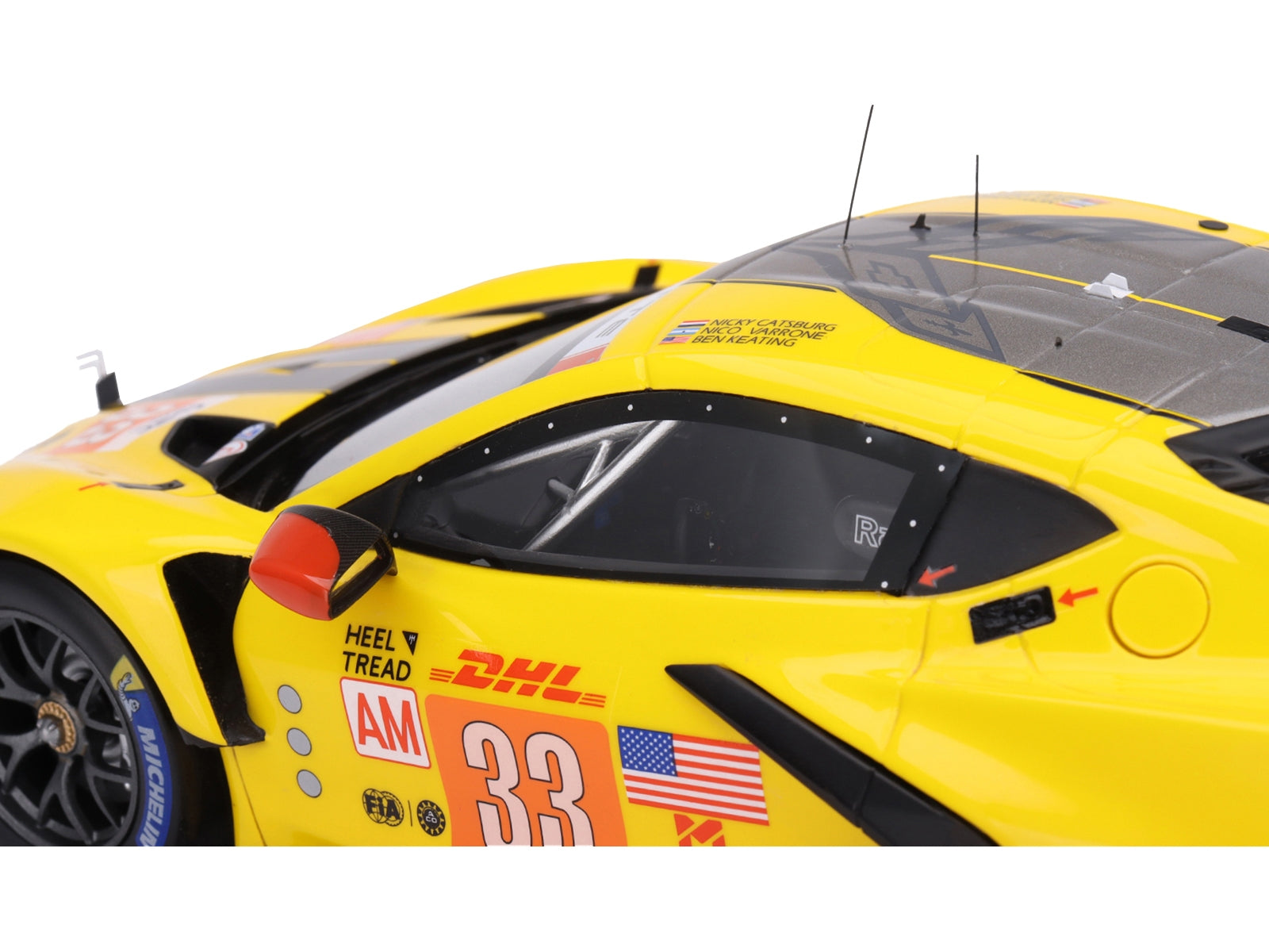 2023 Chevrolet Corvette C8.R #33 Nicky Catsburg - Ben Keating - Nicolas Varrone "Corvette Racing" - Minihomy