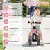 4 Wheels Baby Balance Bike Toy-Pink - Color: Pink - Minihomy