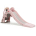 3-in-1 Kids Climber Slide Play Set  with Basketball Hoop and Ball-Pink - Color: Pink - Minihomy