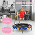 36 Inch Foldable Mini Trampoline for Kids with Adjustable Straps - Minihomy