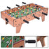 27 Inch Indoor Competition Game Foosball Table with Legs - Color: Brown - Minihomy