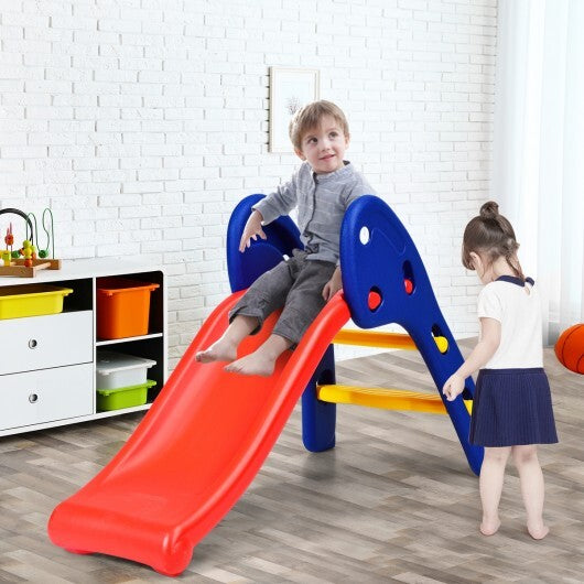 2 Step Children Folding Plastic Slide - Minihomy