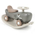 Convertible Rocking Horse and Sliding Car with Detachable Balance Board-Dark Gray - Minihomy