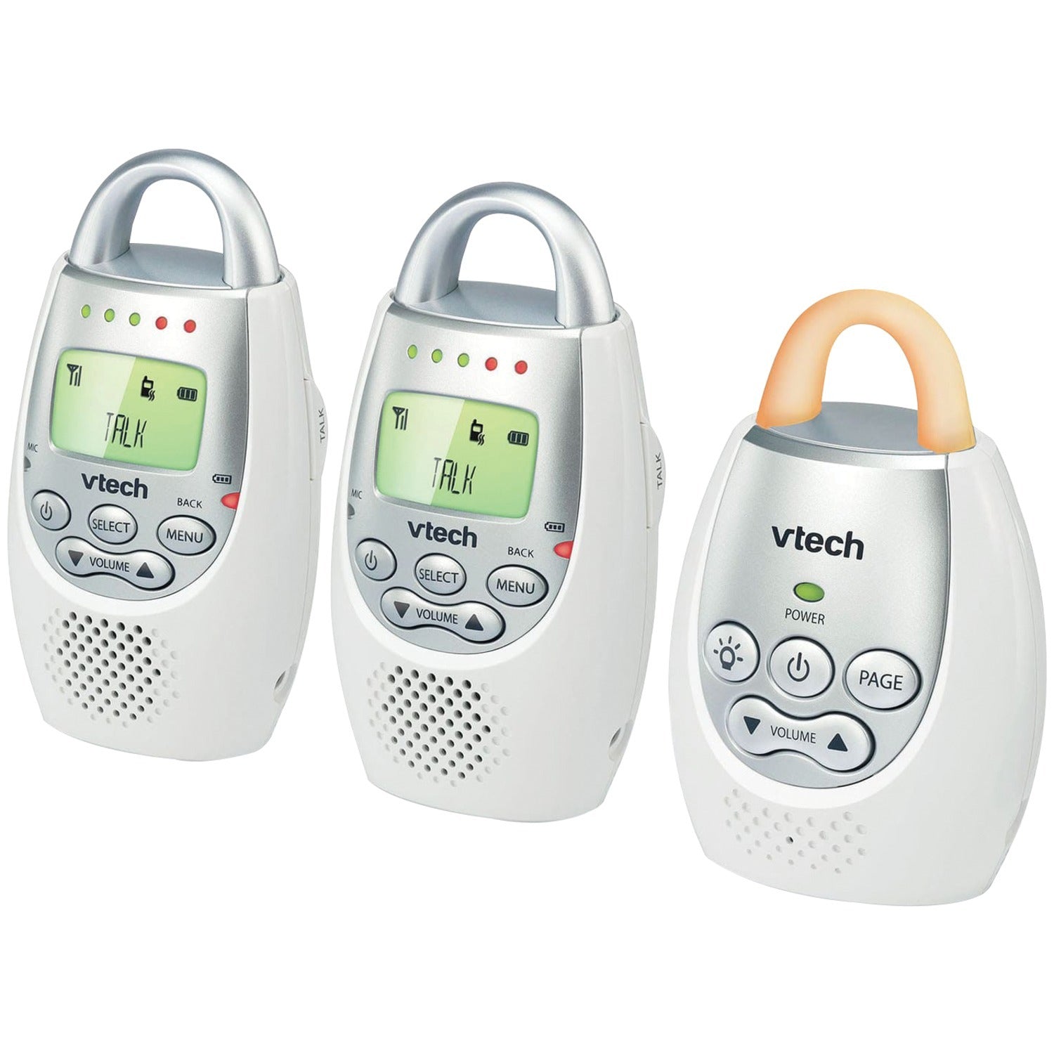 VTech DM221-2 Safe&Sound Digital Audio Baby Monitor with 2 Parent Units