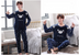 Coral Velvet Thickened Plus Velvet Cartoon Men's Pajamas - Minihomy