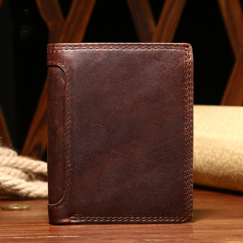 Men's Business Vintage Leather Wallet