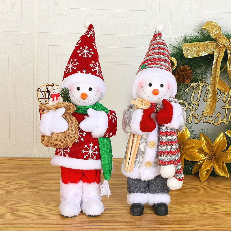 Christmas Doll Merry Christmas Decor For Home Navidad Noel Christmas Ornaments - Minihomy