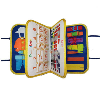 Children's Busy Board Dressing And Buttoning Learning Baby Early Education Learning Toy