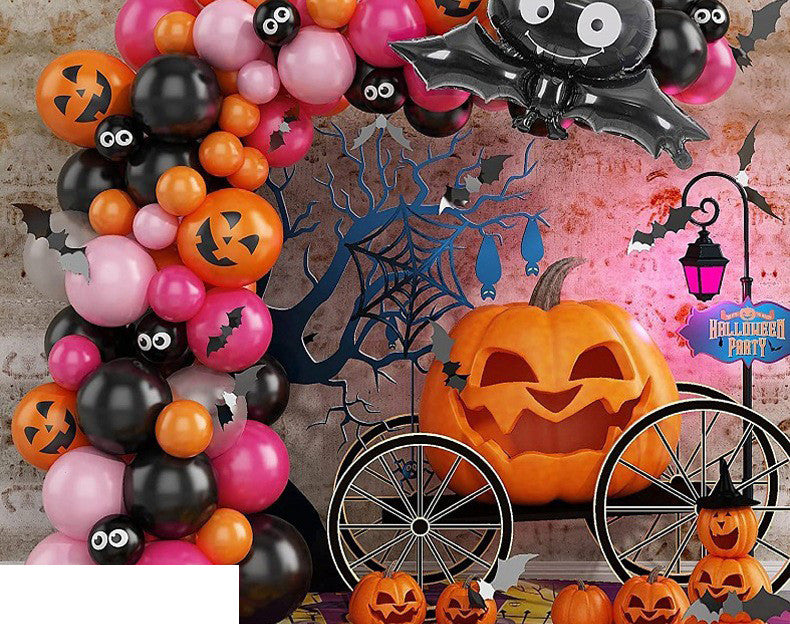 Halloween Party Decor Latex Balloons Set