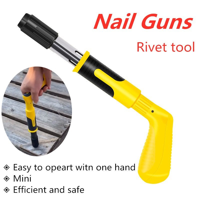 Manual Steel Nails Guns Rivet Tool Concrete Steel Wall Anchor Wire Slotting Device Decoration Power Tools Rivet Gun Tufting Gun - Minihomy