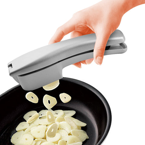 Kitchen Household Manual Garlic Press Aluminum Alloy