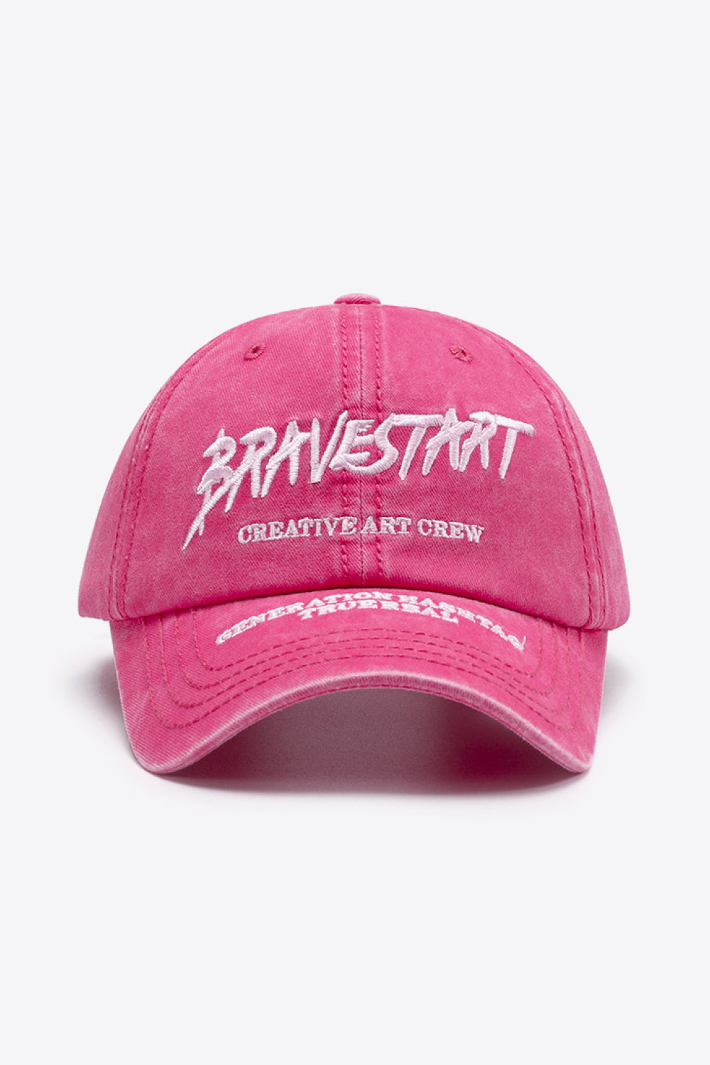 BRAVE START Graphic Baseball Cap