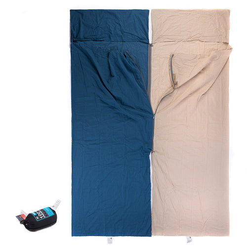 Outdoor Single Sleeping Bag With Cotton Liner And Portable