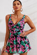 Full Size Twist Front Sleeveless Swim Dress - Minihomy