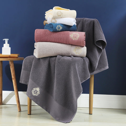 Cotton Bath Towel Embroidery Set Towel Gift Box