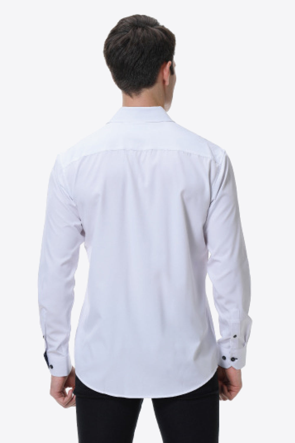 Button-Up Long Sleeve Pocket Shirt - Minihomy