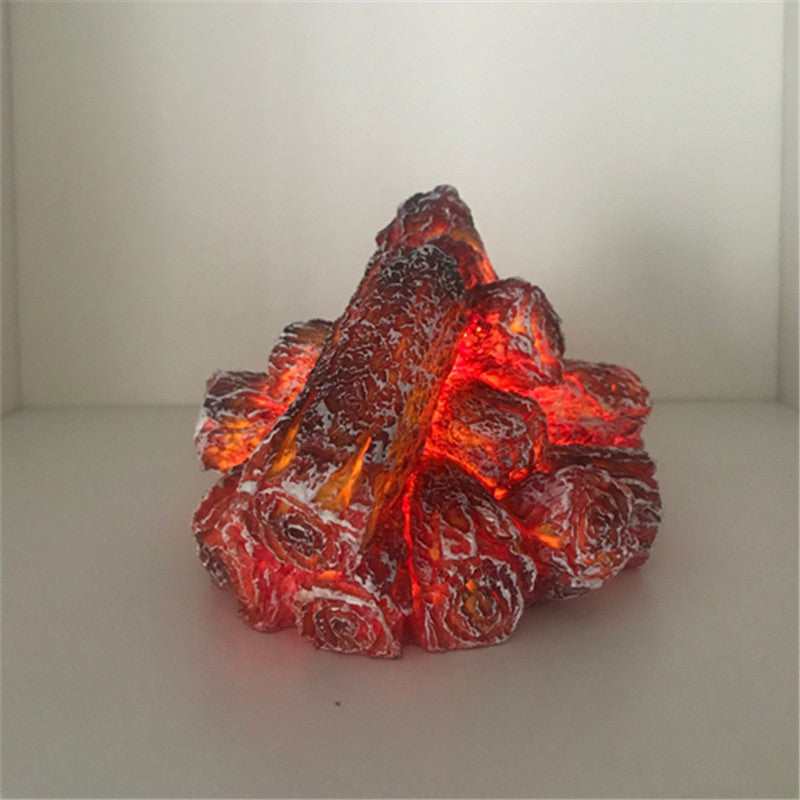 LED Simulation Charcoal Fire Lamp Creative Gift Atmosphere Decoration