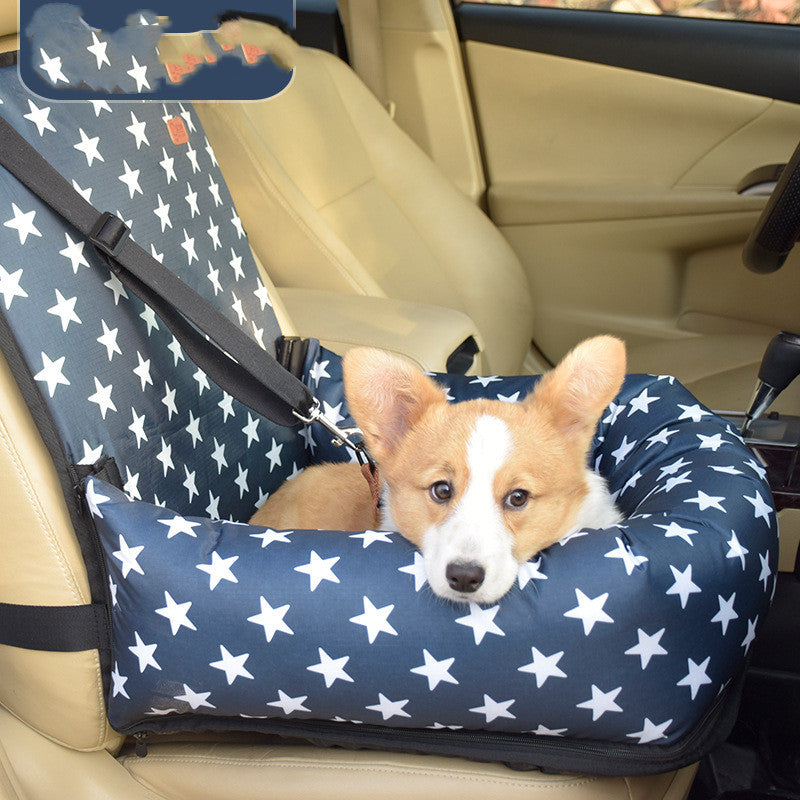 Car Kennel Pet Travel Car Seat Small And Medium-sized Dog Kennel Cushion Pets Supplies - Minihomy