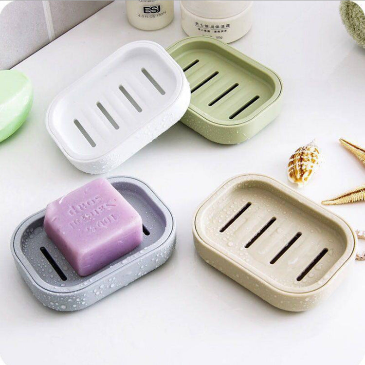 Creative Bathroom Double Drain Soap Rack