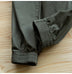 Men's Elastic Waist Zipper Big Pockets Drawstring Sports Cargo Pants - Minihomy