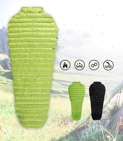 Outdoor Travel Portable Dirty Stitching Down Sleeping Bag