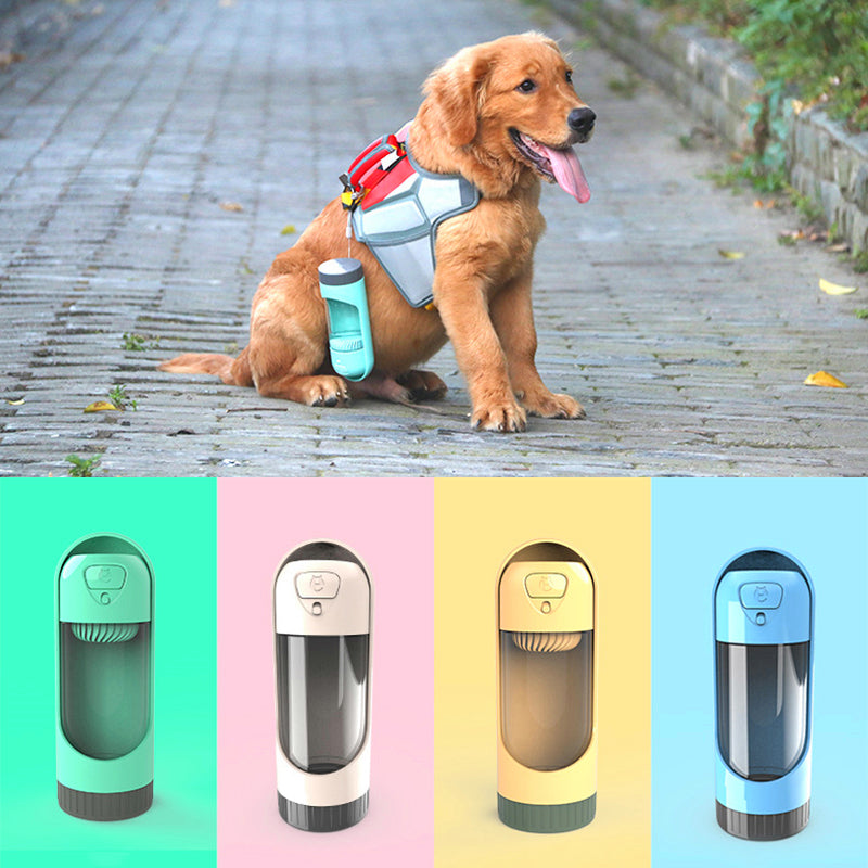 Pet Multifunctional Pet Accompanying Cup Portable Dog Water Cup Household - Minihomy