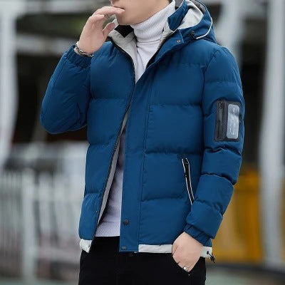 Men Casual Padded Down Jacket - Minihomy