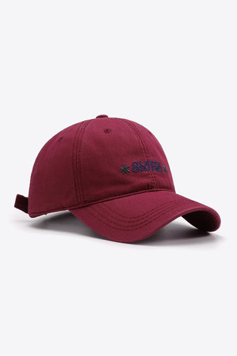 Cool Letter Embroidery Baseball Cap