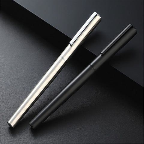 Fountain Pen All-steel Extremely Black Metal Adult Office Gift Student Teacher